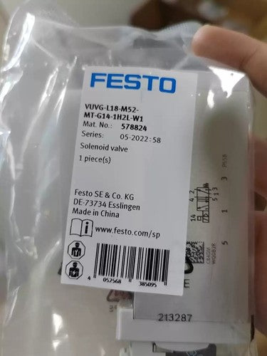 Festo VUVG-L18-M52-MT-G14-1H2L-W1 578824 Solenoid Valve One Free Shipping
