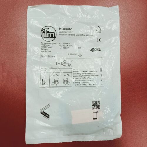 IFM KQ6002 Proximity Switch Sensor One Free Shipping