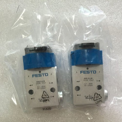 Festo SVS-3-1/8 10190 Basic Valve One Free Shipping SVS31/8