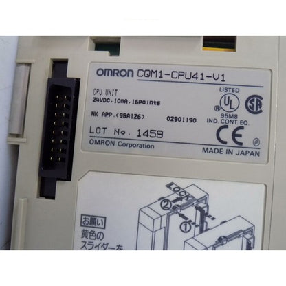 Omron CQM1-CPU41-V1 CPU Unit One ping CQM1CPU41V1