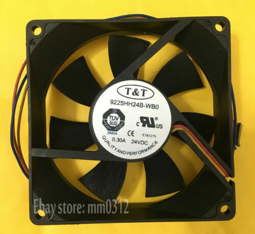 1pcs TT 9225HH24B-WBO 9225 24V 0.30A 9CM 3-wire Inverter cooling fan 3pin