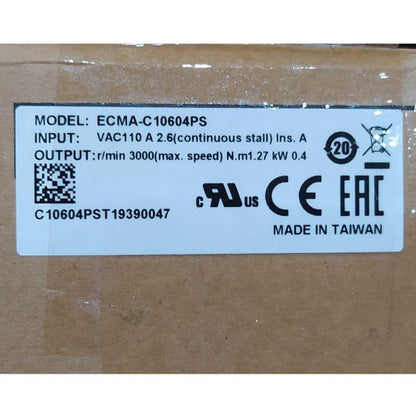 Delta ECMA-C10604PS Servo Motor One ECMAC10604PS ping