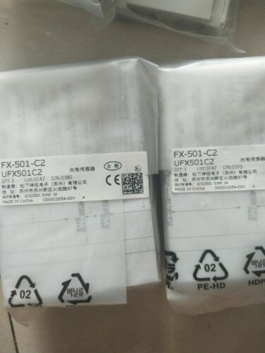 Panasonic Sunx FX-501-C2 Fiber Optic Sensor - 1pc New - PANASONIC