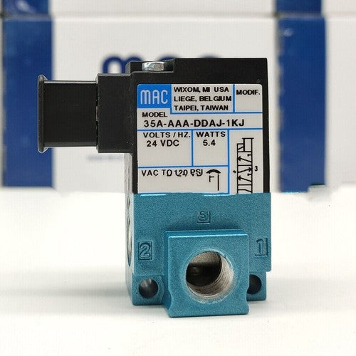 MAC 35A-AAA-DDAJ-1KJ Solenoid Valve One 35AAAADDAJ1KJ