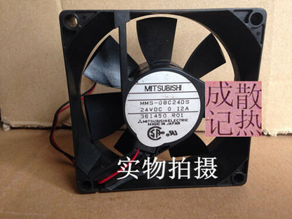 1pcs For Yaskawa inverter fan MMS-08C24DS 8CM/8025 24V 0.12A