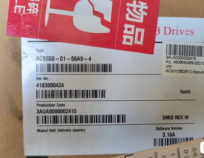 1PC ABB ACS550-01-06A9-4 Inverter ping ACS5500106A94