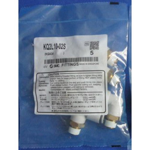 1Bag/5PCS SMC KQ2L10-02S Connector KQ2L1002S Free Shipping