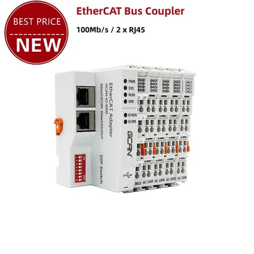 GCAN-IO-8200 EtherCAT Bus Coupler 100Mb/s Remote IO EtherCAT Slave Station #k
