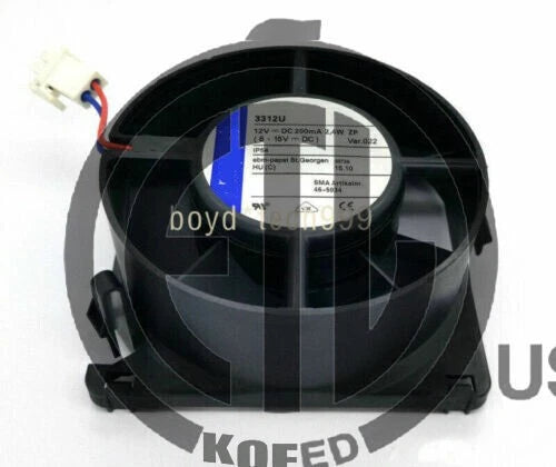 Fan Inverter waterproof fan Axial flow For 3312U 92mmX92X32mm 2.4W