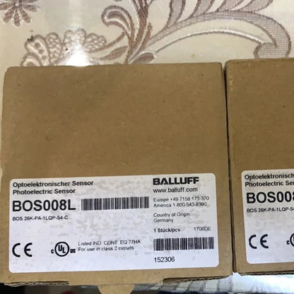 BALLUFF BOS 26K-PA-1LQP-S4-C Retroreflective Sensor One ping