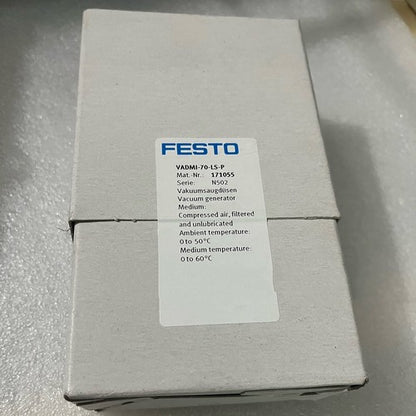 Festo VADMI-70-LS-P 171055 Vacuum Generator One VADMI70LSP