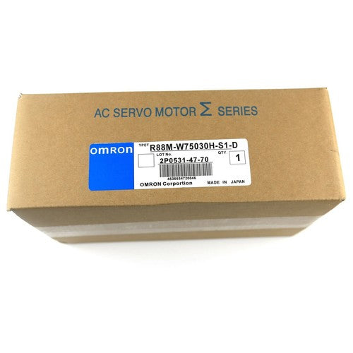 Omron R88M-W75030H-S1-D Servo Motor 1PC ping R88MW75030HS1D