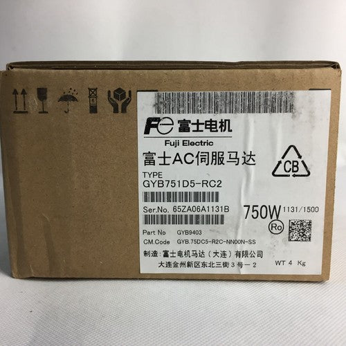 Fuji GYB751D5-RC2 Servo Motor 1PC ping GYB751D5RC2