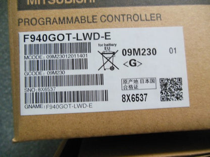 Mitsubishi F940GOT-LWD-E Touch Panel One ping F940GOTLWDE