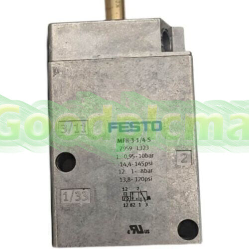 FESTO MFH-3-1/4-S 7959 Solenoid Valve 1Pcs/