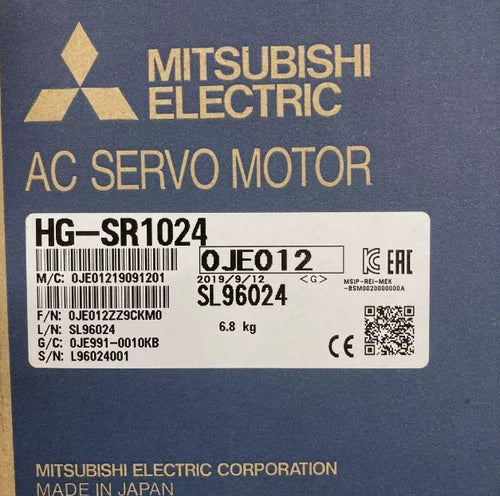 Mitsubishi HG-SR1024 Servo Motor 1PC HGSR1024 ping