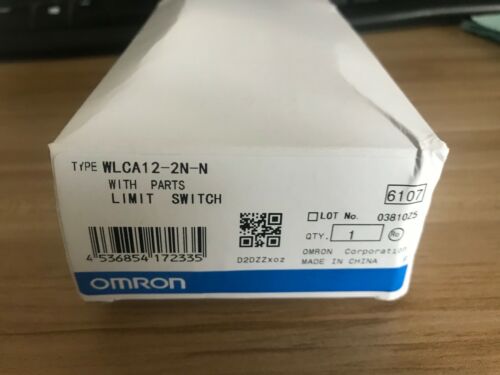Omron WLCA12-2N-N Limit Switch - 1pc New in Box - OMRON