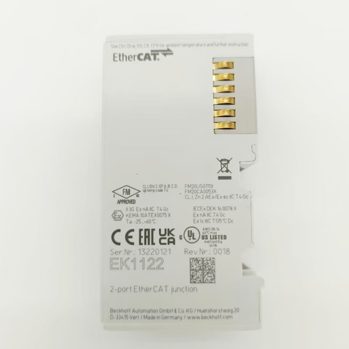 Beckhoff EK1122 Module One ping