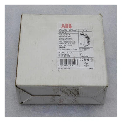 1PC  ABB 1SFA896105R7000 PSR9-600-70 Soft starter ping
