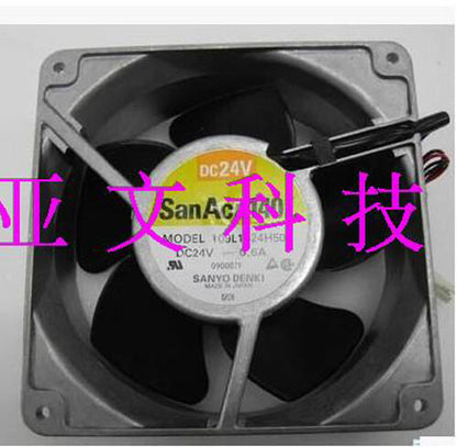1pcs SANYO 109L1424H102 DC24V 0.37A 140 * 140 * 50MM Aluminum frame cooling fan