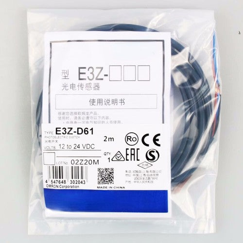 Omron E3Z-D61 Photoelectric Switch Sensor Free Shipping One E3ZD61