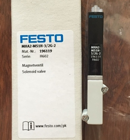 Festo MHA2-MS1H-3/2G-2 196119 Solenoid Valve One MHA2MS1H3/2G2