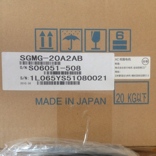 Yaskawa SGMG-20A2AB Servo Motor 1PC ping SGMG20A2AB