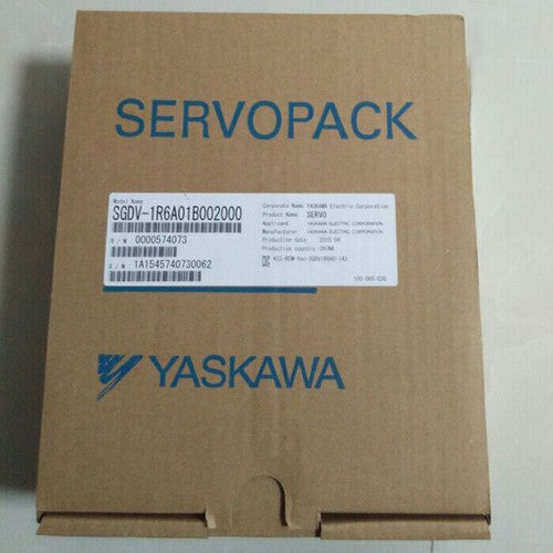 Yaskawa SGDV-1R6A01B002000 Servo Driver 1PC ping
