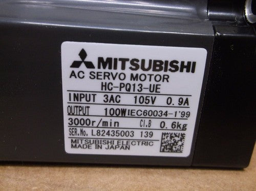 Mitsubishi HC-PQ13-UE Servo Motor HCPQ13UE 1PC ping