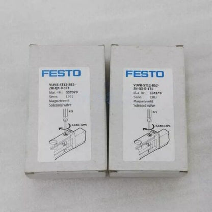 Festo VUVB-ST12-B52-ZH-QX-D-1T1 558370 Solenoid Valve One Free Shipping