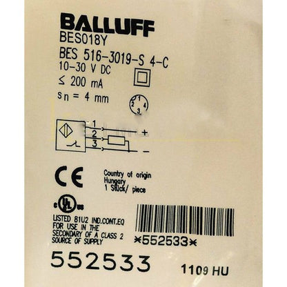 BALLUFF BES 516-3019-S4-C sensor One Free Shipping