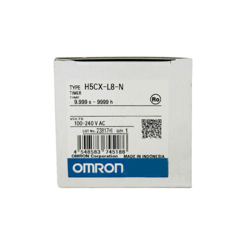 Omron H5CX-L8-N Digital Timer - Precision Control for Timed Applications - OMRON