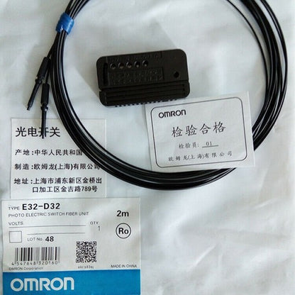 Omron E32-D32 Photoelectric Switch Fiber Unit E32D32 One Free Shipping