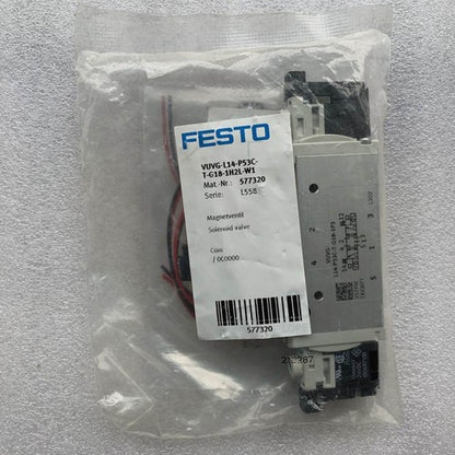 Festo VUVG-L14-P53C-T-G18-1H2L-W1 577320 Solenoid Valve One Free Shipping