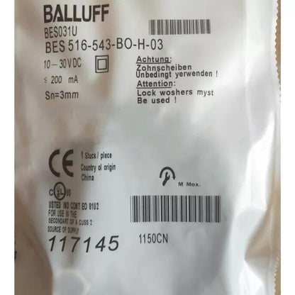 BALLUFF BES 516-543-BO-H-03 Proximity Switch Sensor One Free Shipping