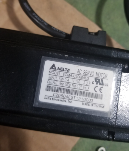 Delta ECMA-C20604ES Servo Motor One ping ECMAC20604ES