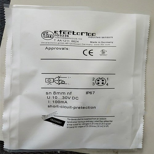 IFM IGS236 Proximity Switch Sensor One Free Shipping