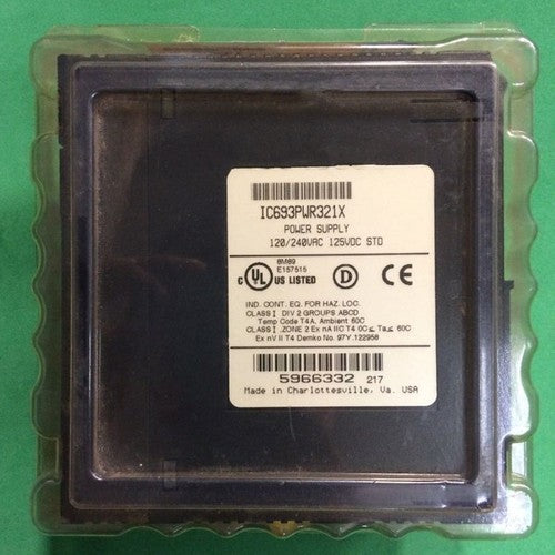 Fanuc IC693PWR321X Power Supply One ping