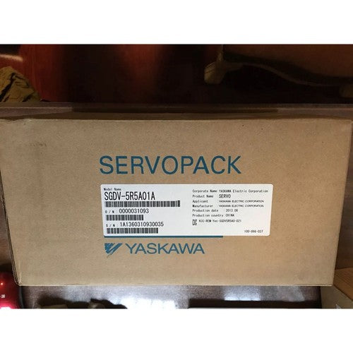 Yaskawa SGDV-5R5A01A Servo Driver 1PC ping SGDV5R5A01A