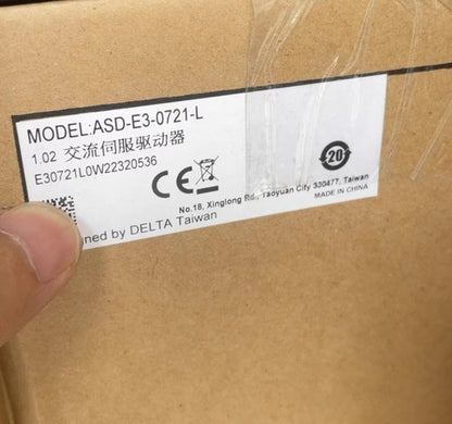 Delta ASD-E3-0721-L Servo Driver ASDE30721L One ping