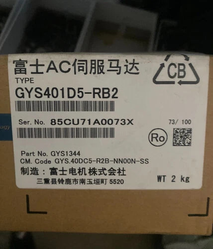 Fuji GYS401D5-RB2 Servo Motor 1PC GYS401D5RB2 ping