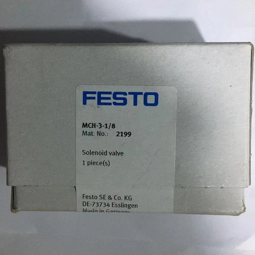 Festo MCH-3-1/8 2199 Solenoid Valve One Free Shipping MCH31/8