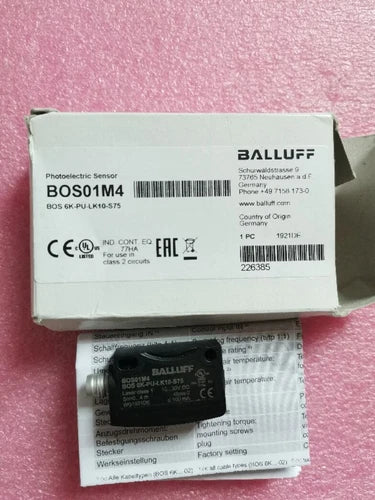 Balluff BOS01M4 BOS 6K-PU-LK10-S75 Photoelectric sensor One