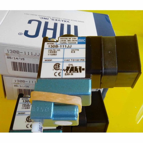 MAC 130B-111JJ Solenoid Valve One 130B111JJ Free Shipping