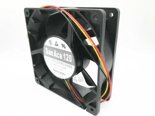 Sanyo 12038 9G1224G1H01 24V 0.50A 12CM 3-wire inverter cooling fan