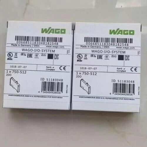 1PC Wago 750-512 2-Channel Relay Output Module Free Shipping 750512