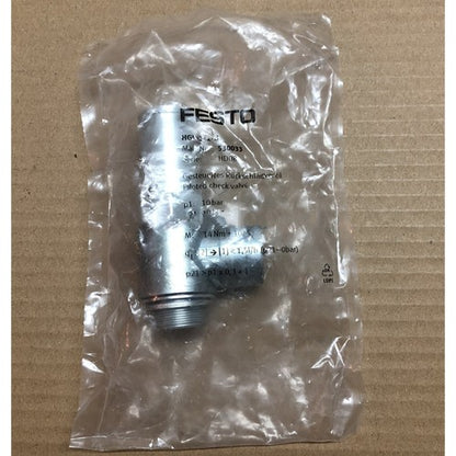 Festo HGL-1/2-B 530033 Check Valve One Free Shipping HGL1/2B