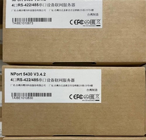 1PC Moxa NPort 5430 V3.4.2 Industrial Transceiver ping