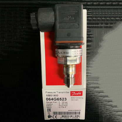 1PC  Danfoss MBS1900 064G6523 Digital Pressure Transmitter Free Shipping