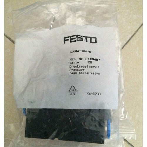 Festo LRMA-QS-8 153497 Pressure Reducing Valve One Free Shipping LRMAQS8